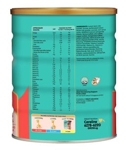 【mkids】【Abbott】Grow Stage 4 Growing-up Milk Formula, 3-6 years, 900g x 6 tins【LOCAL SG DELIVERY】