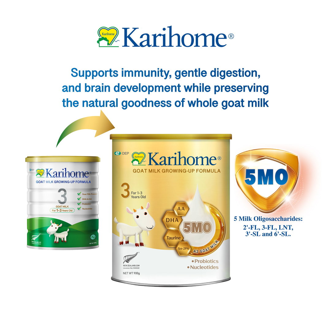 [mkids] Karihome Karihome Goat Milk Growing-Up 900g [LOCAL SG DELIVERY]
