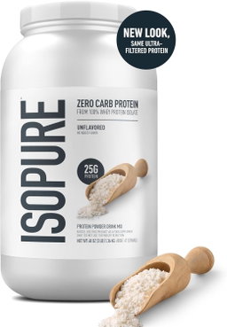 [mfoods] Isopure Whey Protein Isolate 3lb Unflavored [LOCAL SG DELIVERY]
