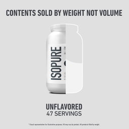[mfoods] Isopure Whey Protein Isolate 3lb Unflavored [LOCAL SG DELIVERY]