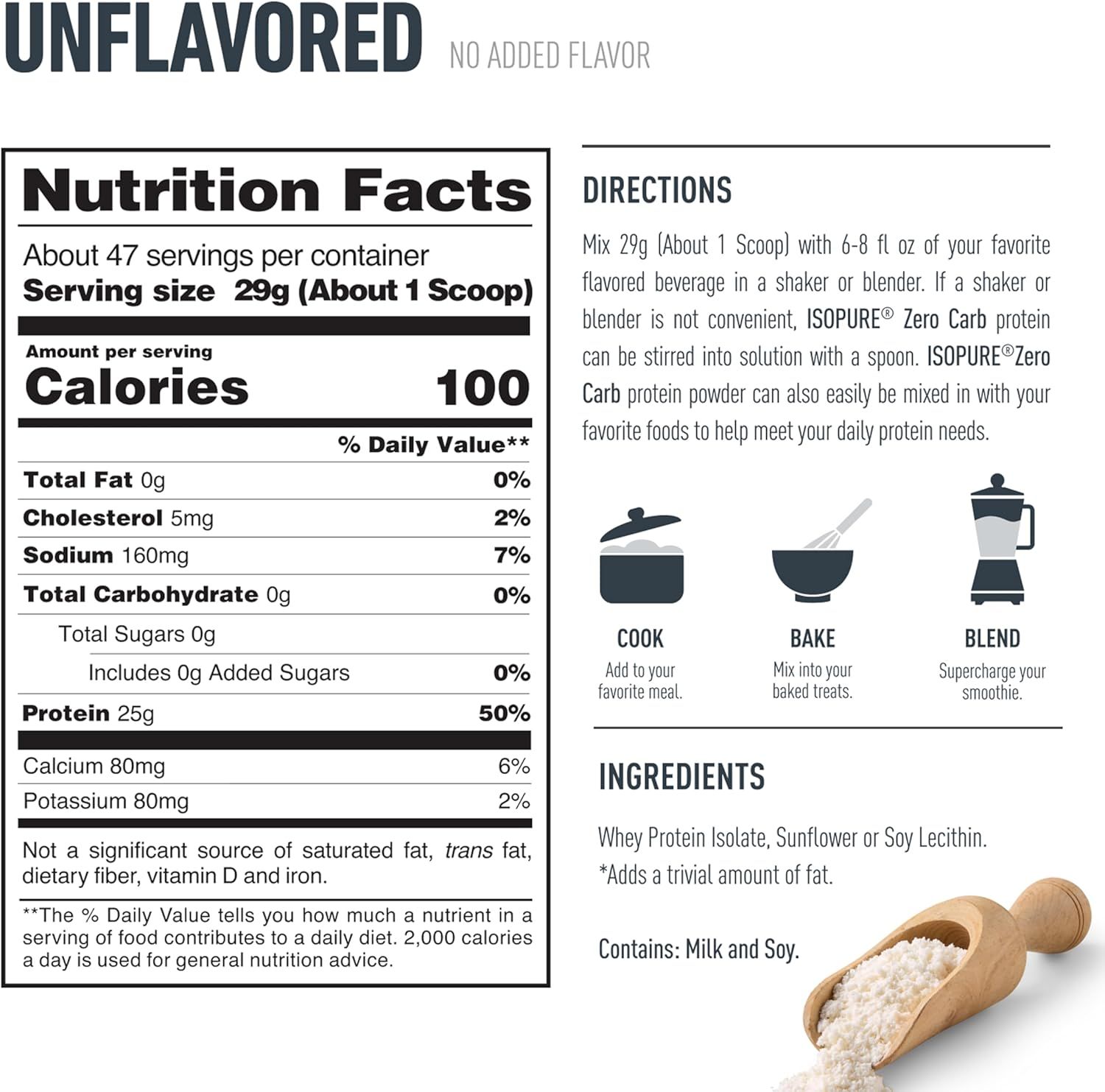 [mfoods] Isopure Whey Protein Isolate 3lb Unflavored [LOCAL SG DELIVERY]_3