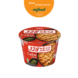 [mfoods] Nissin 328 Katong Laksa Bowl 120g [LOCAL SG DELIVERY]