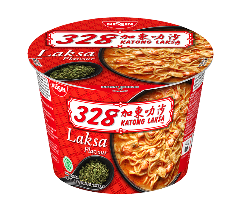 [mfoods] Nissin 328 Katong Laksa Bowl 120g [LOCAL SG DELIVERY]_1