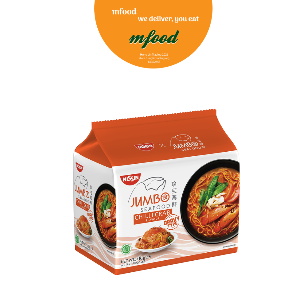 [mfoods] Jumbo Seafood Chili Crab Noodles 5 x 116gm [LOCAL SG DELIVERY]_0