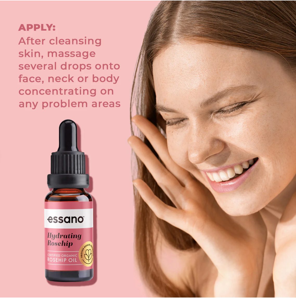 [Dermaceutica] Essano Hydration+ Certified Organic Rosehip Oil 20ml [LOCAL SG DELIVERY]_1