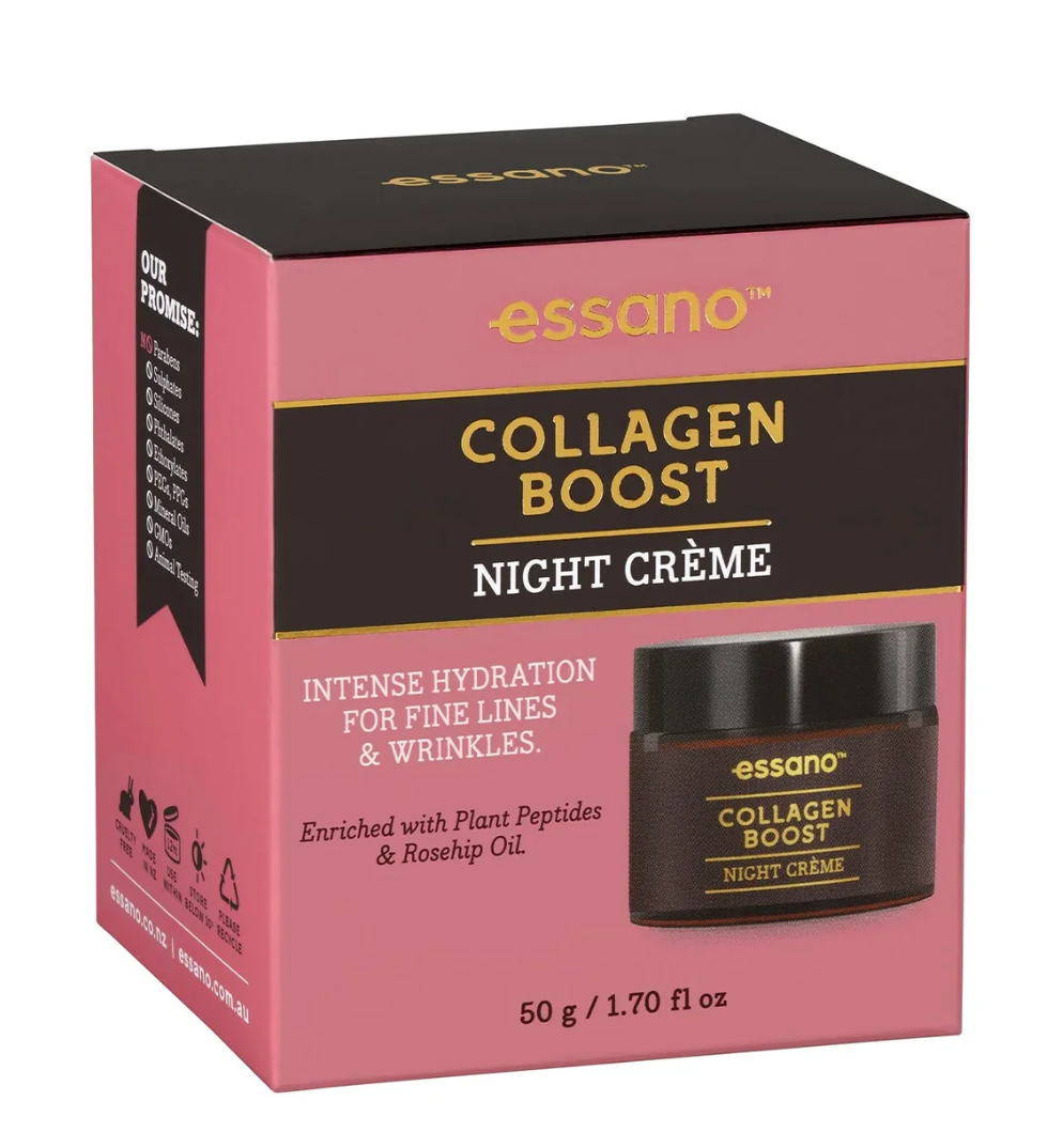 [Dermaceutica] Essano Collagen Boost Night Crème 50g [LOCAL SG DELIVERY]