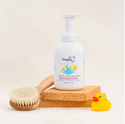 [mkids] hoppi Natural Oats Baby Bath (500ml) [LOCAL SG DELIVERY]