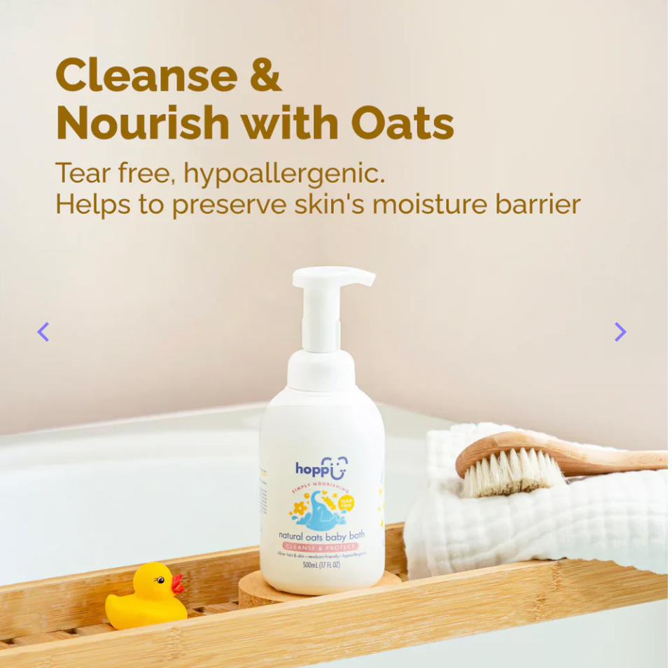 [mkids] hoppi Natural Oats Baby Bath (500ml) [LOCAL SG DELIVERY]_1