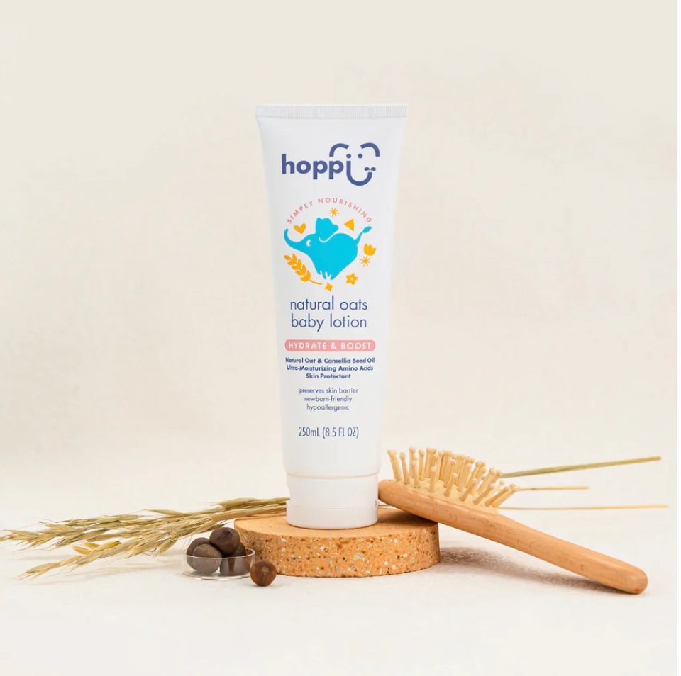 [mkids] hoppi Natural Oats Baby Lotion (250ml) [LOCAL SG DELIVERY]_0