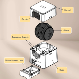 [mPets] Aclium Automatic Cat Toilet (A-01B) [LOCAL SG DELIVERY]