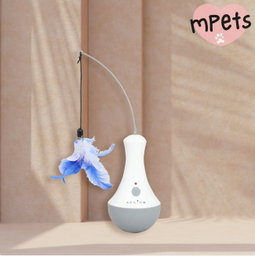 [mPets] Aclium Pets Spinning Tumbler With Teaser with/without Replacement Feathers [LOCAL SG DELIVERY]