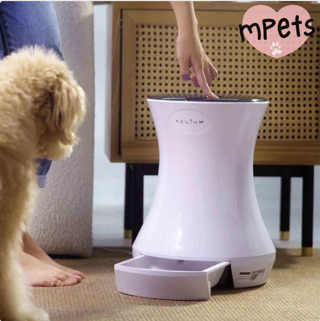 [mPets] Aclium Aclium Automatic Pet Feeder (Round) [LOCAL SG DELIVERY]