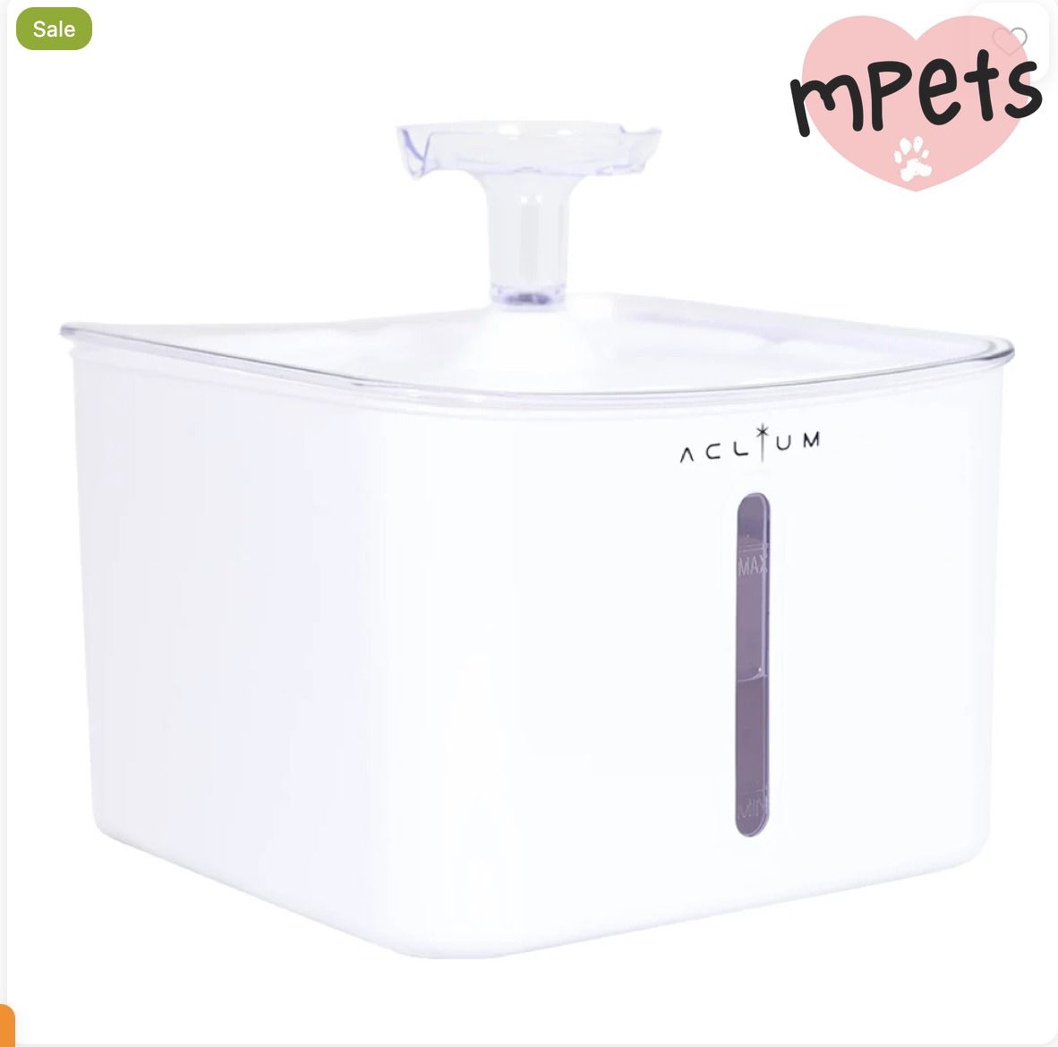 [mPets] Aclium Cat Water Fountain - Corded [LOCAL SG DELIVERY]_0