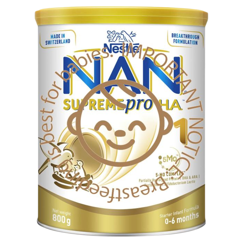 [mkids] Nestle NAN Supremepro HA 1 800g for infants [LOCAL SG DELIVERY]