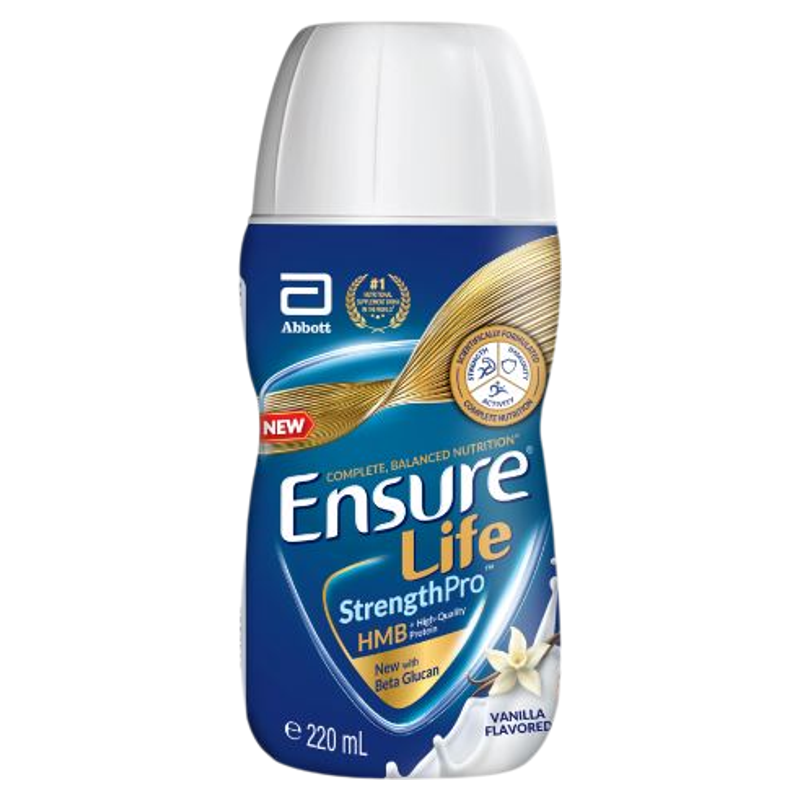 Ensure Life StrengthPro Liquid Vanilla 220ml x 24's