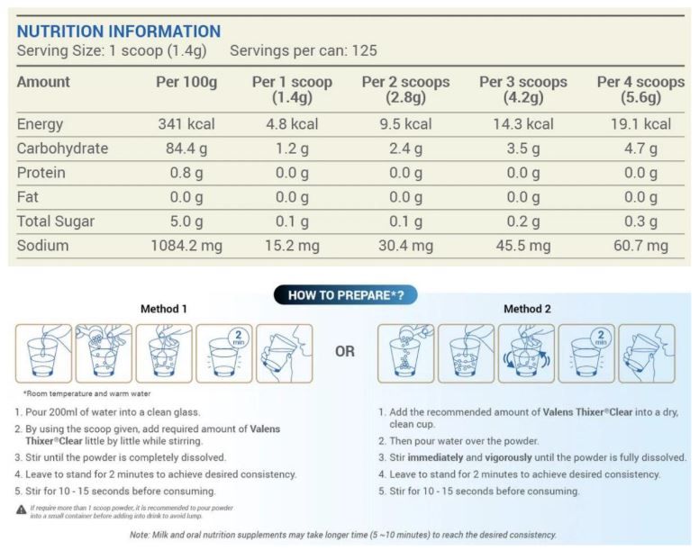 Valens Thixer Powder 175g_2