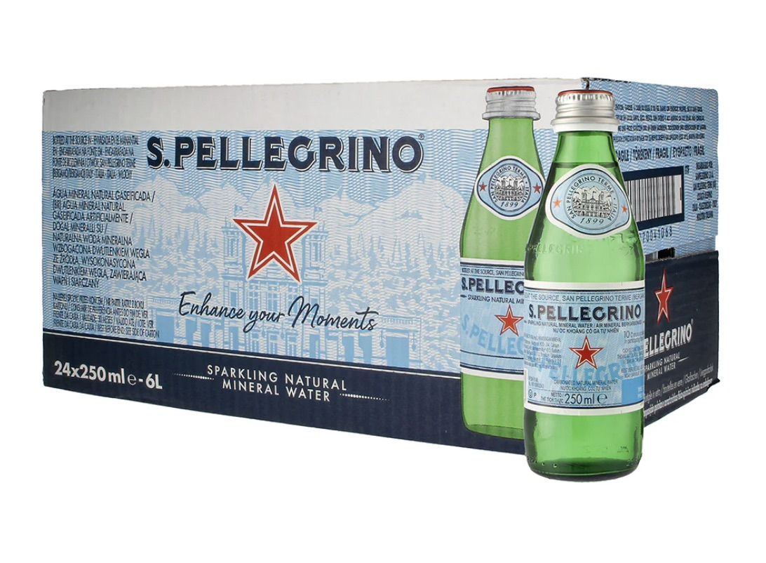 [mfoods] Sanpellegrino Natural Mineral Water 250ml x 24 glass bottles [LOCAL SG DELIVERY]_1