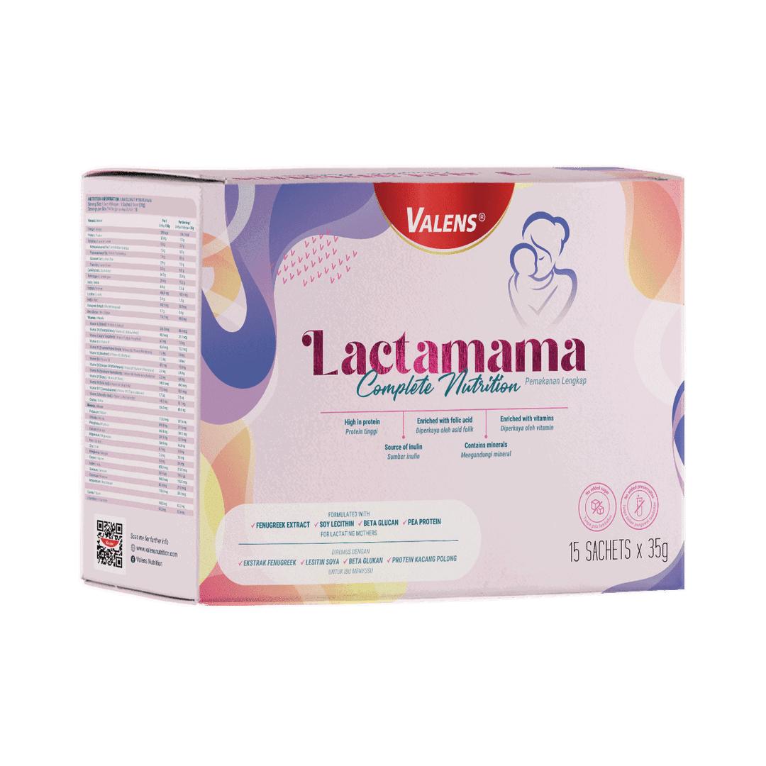 Lactamama Complete Nutrition for Lactating Mothers (15 sachets) x 6 boxes