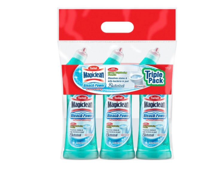 [mWash] Magiclean Toilet Bleach Power Cleaner 3 x 500ml (Triple Pack) [LOCAL SG DELIVERY]_1
