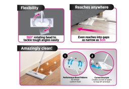 [mWash] Magiclean Wiper Mop Set [LOCAL SG DELIVERY]