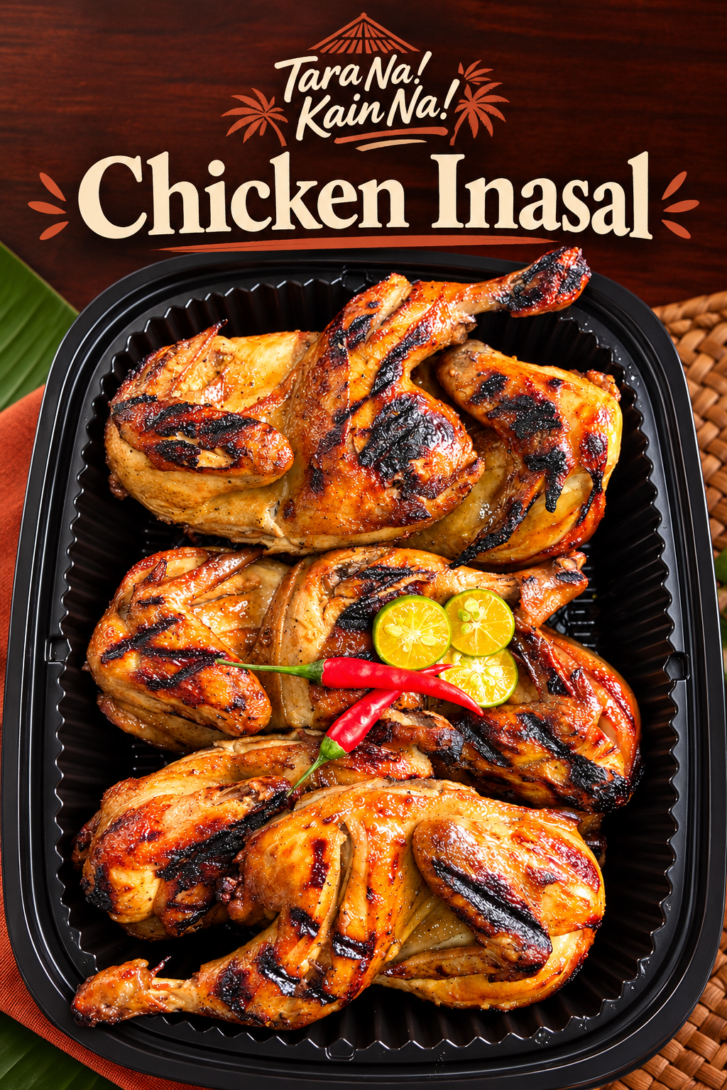 Chicken Inasal Party Tray (6 Half Spring)