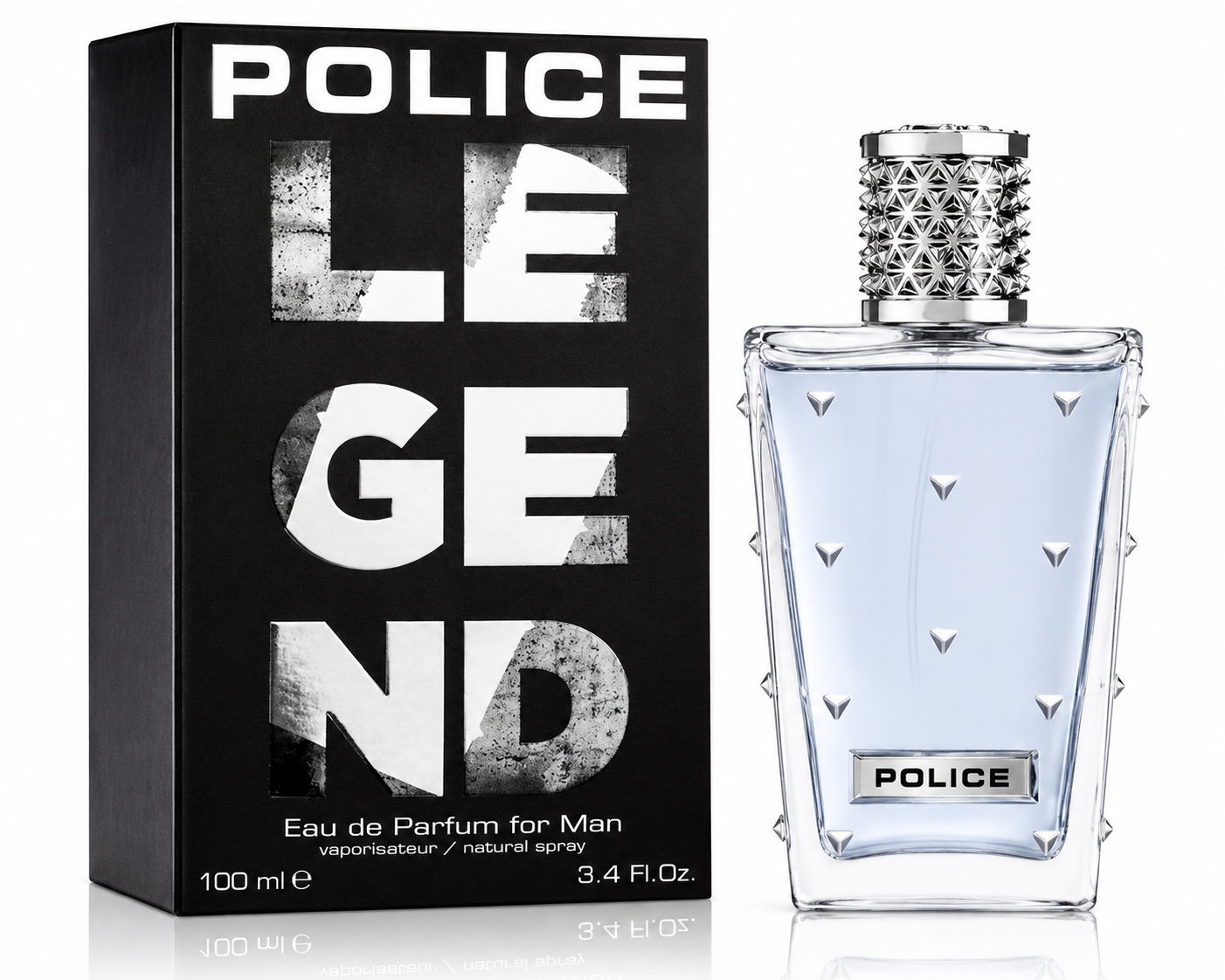 POLICE LEGEND / THE LEGENDARY SCENT 100ML EDP FOR MEN ( NEW PACKAGING )_1