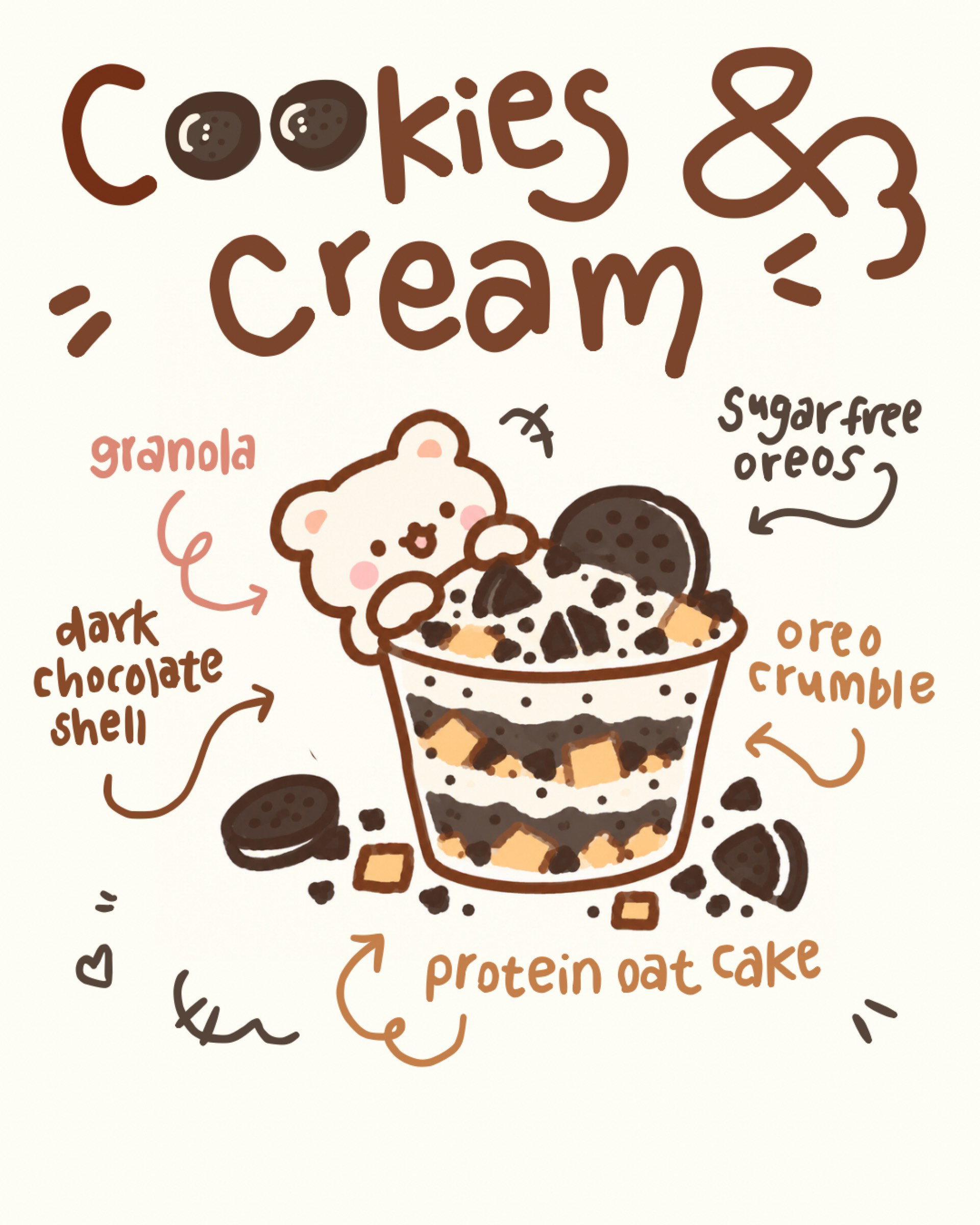 Cookies and Cream Parfait