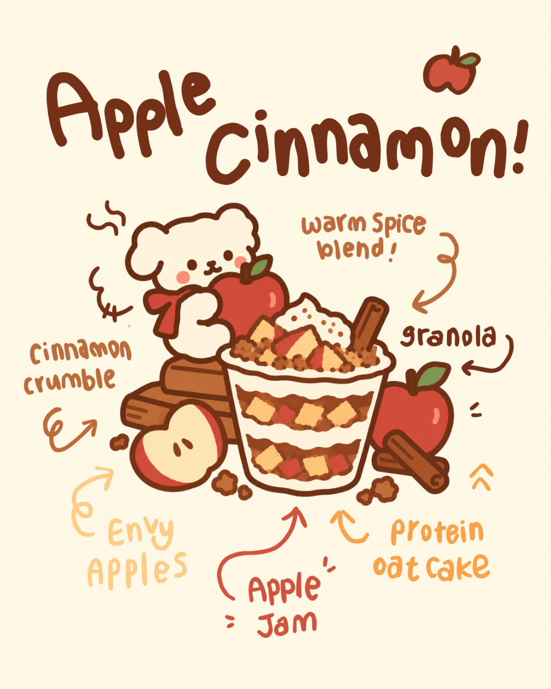 Apple Cinnamon Parfait