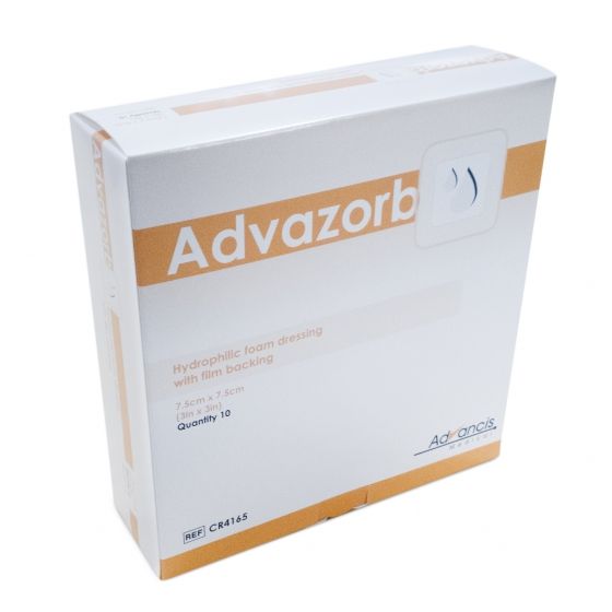 [] Advancis Medical Advazorb Silfix 7.5cm x 7.5cm (10 pieces in one box) [LOCAL SG DELIVERY]_2