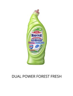 [mWash] Magiclean Dual Powder Toilet Cleaner 650ml Ocean Fresh/Forest Fresh [LOCAL SG DELIVERY]