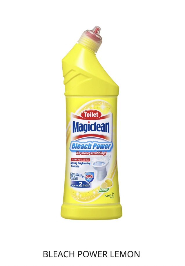 [mWash] Magiclean Toilet Bleach Power Cleaner Original/Lemon 500ml [LOCAL SG DELIVERY]_1
