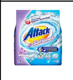 [mWash] Attack Detergent Plus Softener Powder 1.4kg Floral Romance/Sweet Floral 1.4kg OR 2.8kg [LOCAL SG DELIVERY]