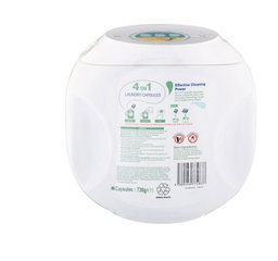 [mWash] Ka 4-in-1 Laundry Capsules Detergent - Anti-Dust Mites Refill 40's/Indoor Air Drying Refill 50's/Normal 46's/Normal Refill 54's [LOCAL SG DELIVERY]