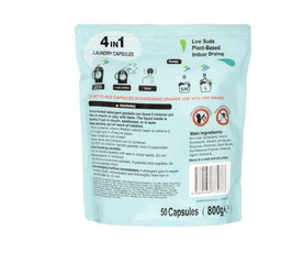 [mWash] Ka 4-in-1 Laundry Capsules Detergent - Anti-Dust Mites Refill 40's/Indoor Air Drying Refill 50's/Normal 46's/Normal Refill 54's [LOCAL SG DELIVERY]