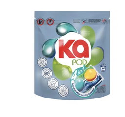 [mWash] Ka 4-in-1 Laundry Capsules Detergent - Anti-Dust Mites Refill 40's/Indoor Air Drying Refill 50's/Normal 46's/Normal Refill 54's [LOCAL SG DELIVERY]