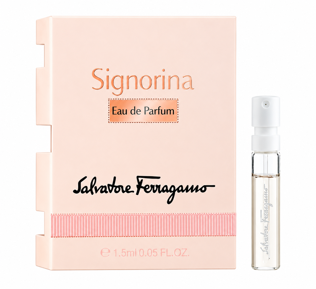 SALVATORE FERRAGAMO SIGNORINA 1.5ML EDP PERFUME SAMPLE VIAL WOMEN
