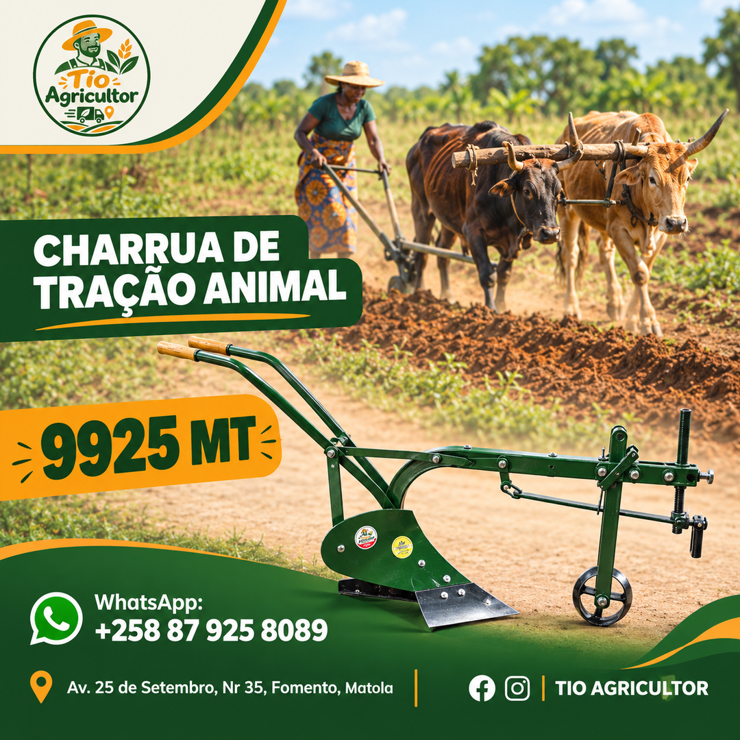 Charrua de Tração animal