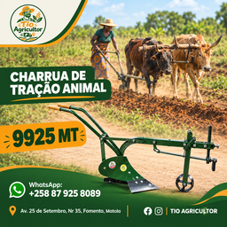 Charrua de Tração animal