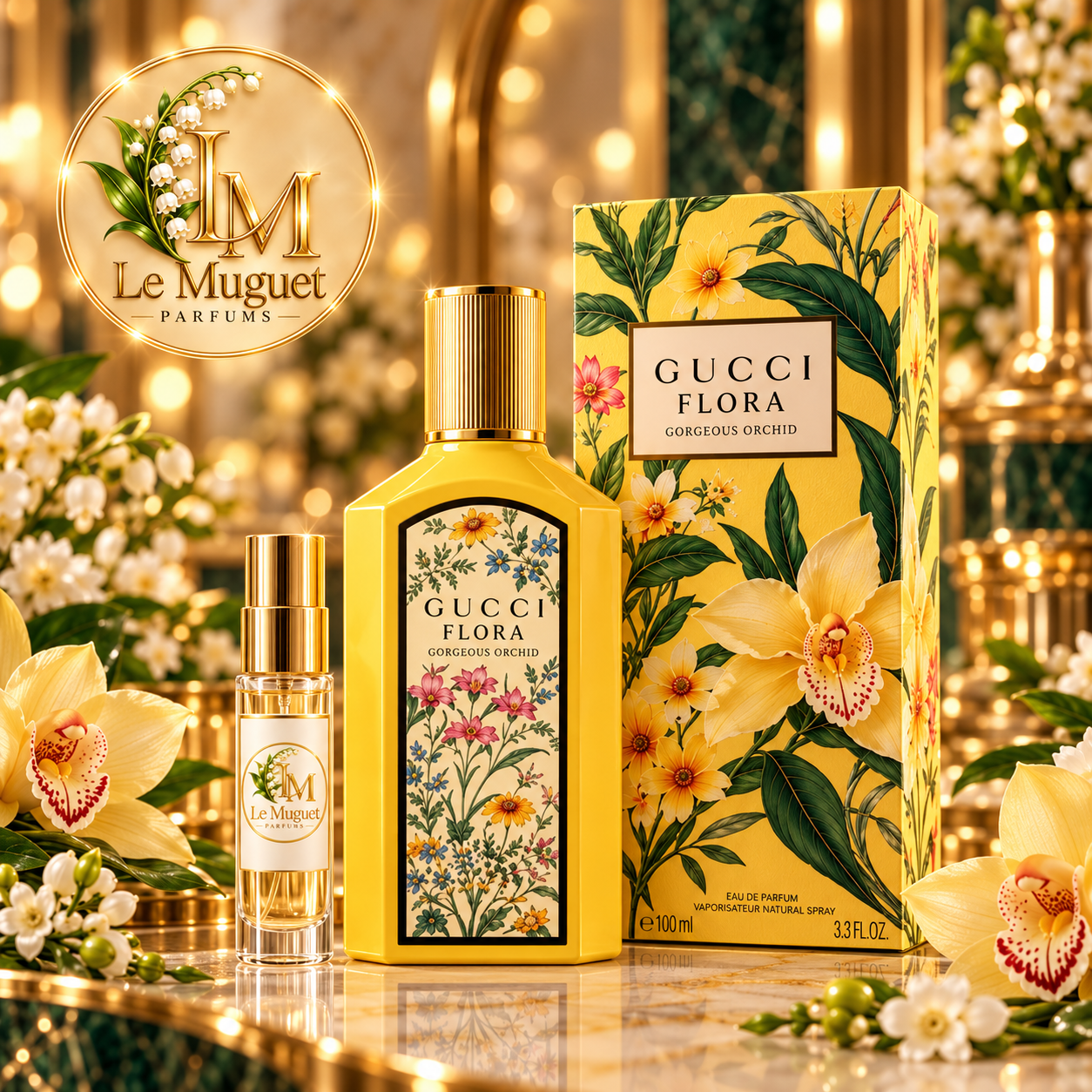 GUCCI FLORA GORGEOUS ORCHID