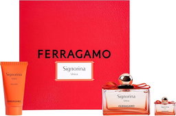 SALVATORE FERRAGAMO SIGNORINA UNICA EDP 100ML + 5ML + BL 50ML GIFT SET WOMEN