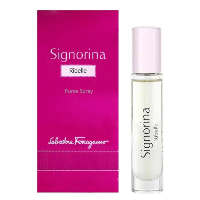 SALVATORE FERRAGAMO SIGNORINA RIBELLE 10ML EDP TRAVEL SPRAY FOR WOMEN_0