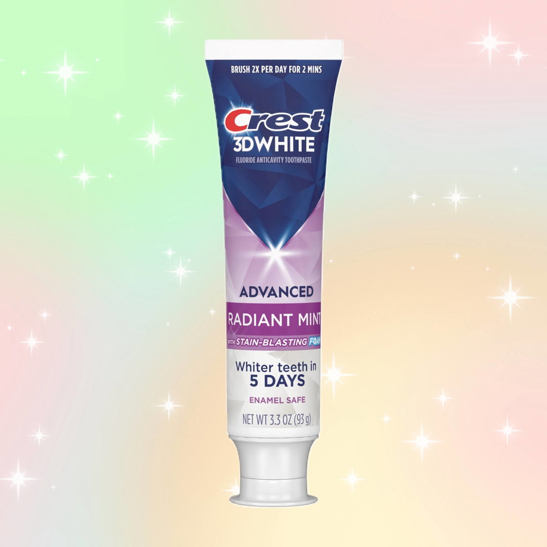 Crest toothpaste - radiant mint