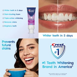 Crest toothpaste - radiant mint