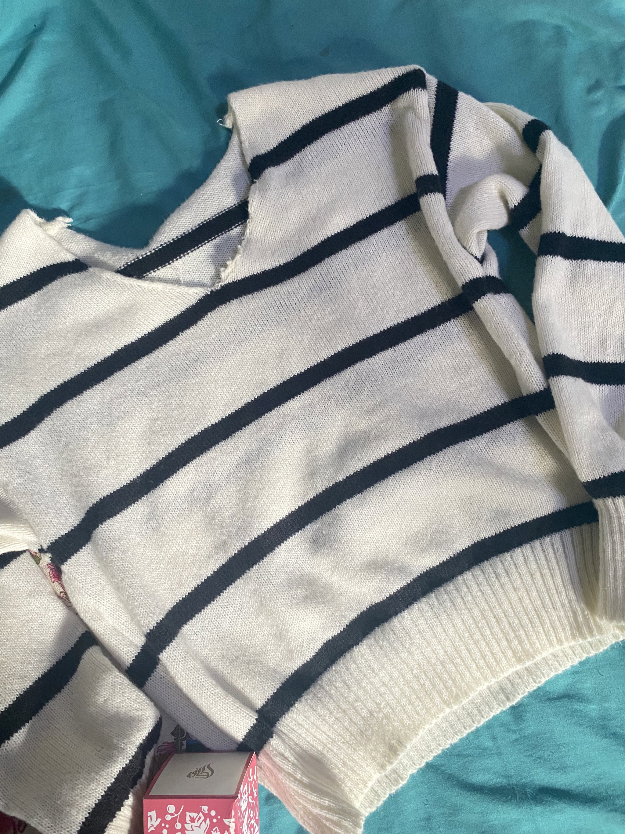 Knit Sweater Stripe_0