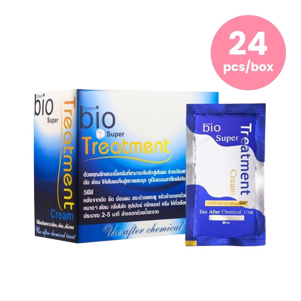 Green Bio - Super Treatment Cream (30ml x 24 Sachets) | Wholesale Hair Care Singapore_0