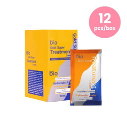 Green Bio - Gold Super Treatment Cream (30ml x 12 Sachets) | Wholesale Hair Care Singapore