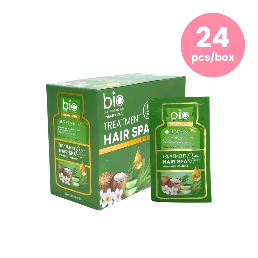 Bio Martina - Treatment Hair Spa Organic (35ml x 24 Sachets) | Wholesale Hair Care Singapore