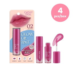Cathy Doll - Glow Oil Tint 2.4g (Box of 4) (02 - Fluffy Berry) | Wholesale Makeup Singapore