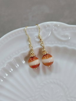 EARRINGS - AMBER SERENITY 