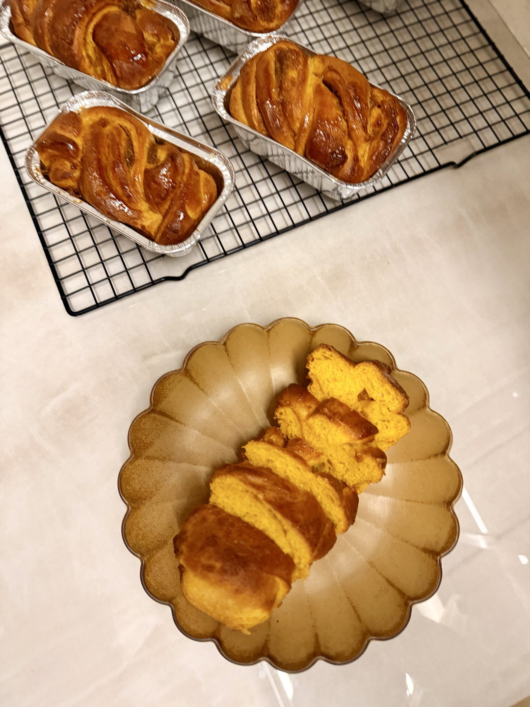 Pumpkin Cinnamon Mini Loaf